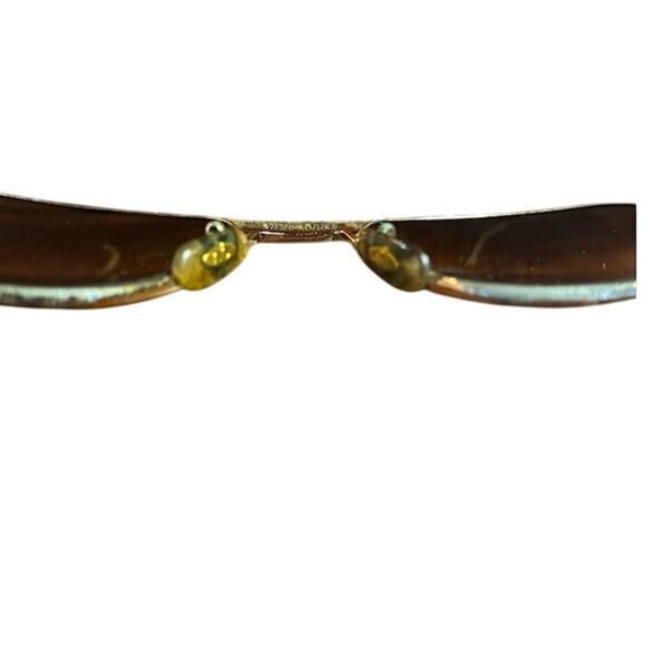 Vintage AO AMERICAN OPTICAL Original Pilot Gold Frame 52/20 - Picture 9 of 11